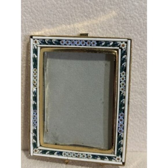 Vintage Micro Mosaic Italian , With Original Sticker Made in Italy, - Picture 1 of 4